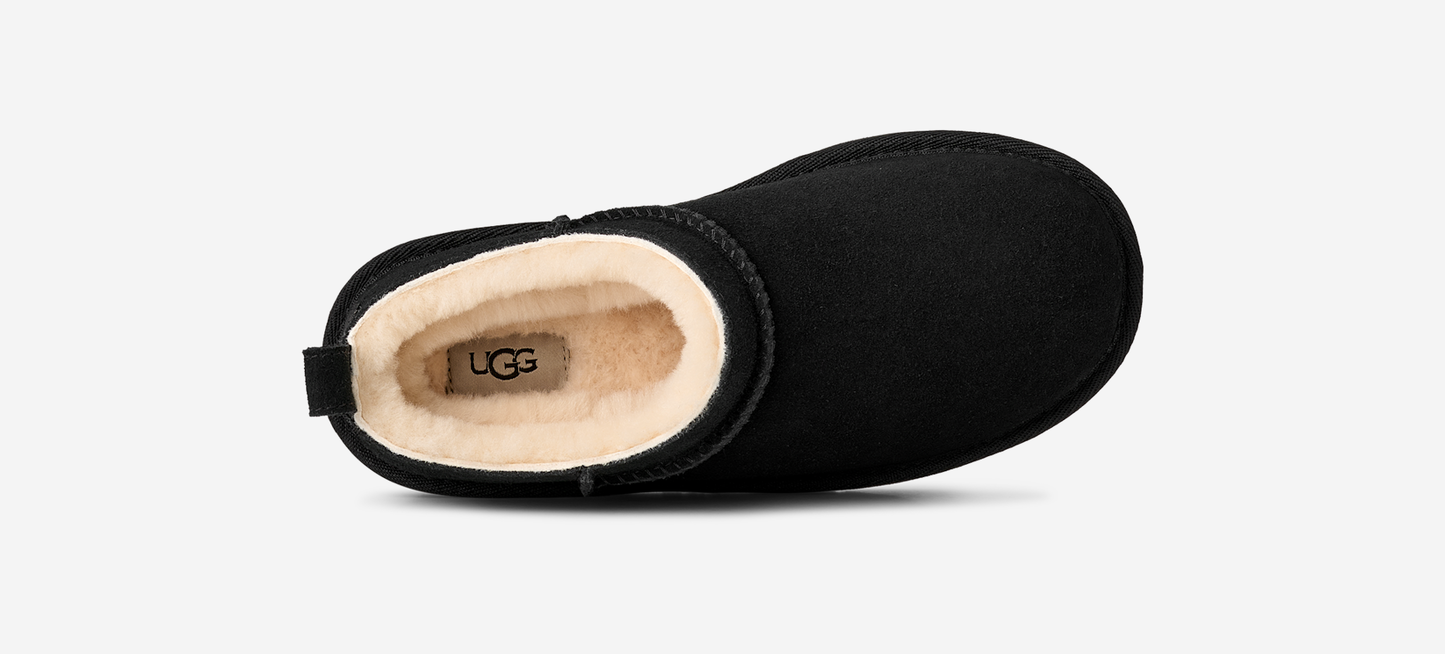 UGG Classic Micro Slipper Black (Kids)