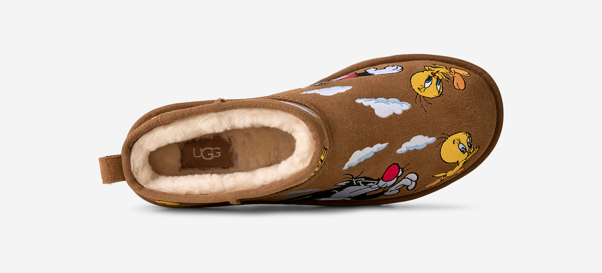 UGG Classic Ultra Mini Boot Palace x Looney Tunes Chestnut