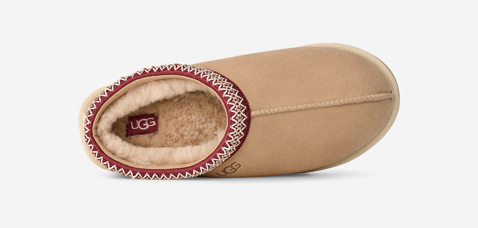 UGG Tasman II Slipper Driftwood Biking Red