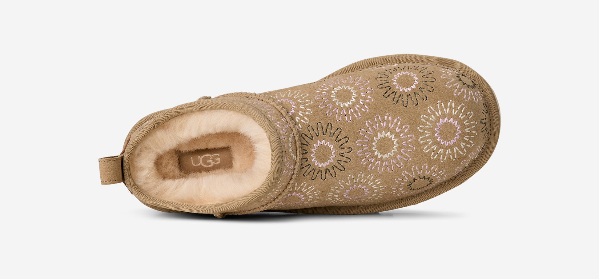 UGG Classic Micro Sun Stitch Slipper Mustard Seed (Women's)
