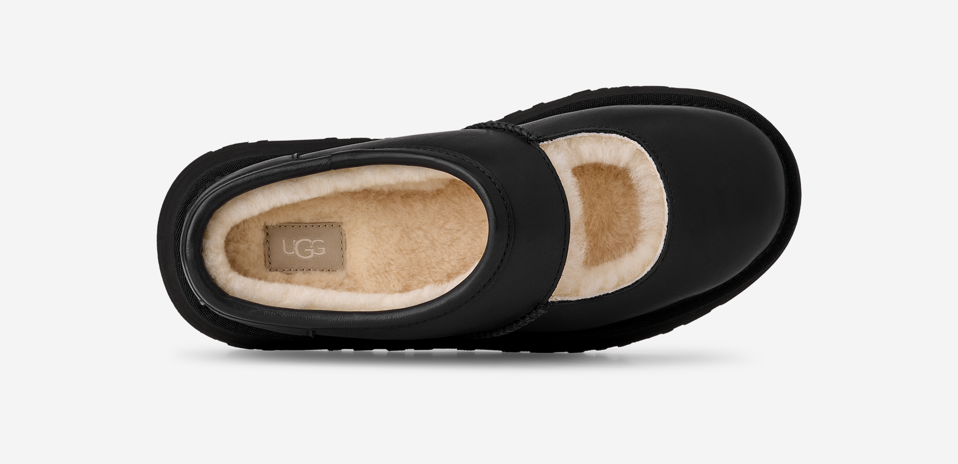 UGG Bea Mary Jane Leather Black (Women's)