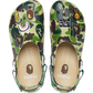 Crocs Classic Clog A Bathing Ape ABC Camo Green