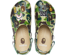 Crocs Classic Clog A Bathing Ape ABC Camo Green