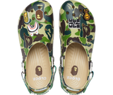Crocs Classic Clog A Bathing Ape ABC Camo Green