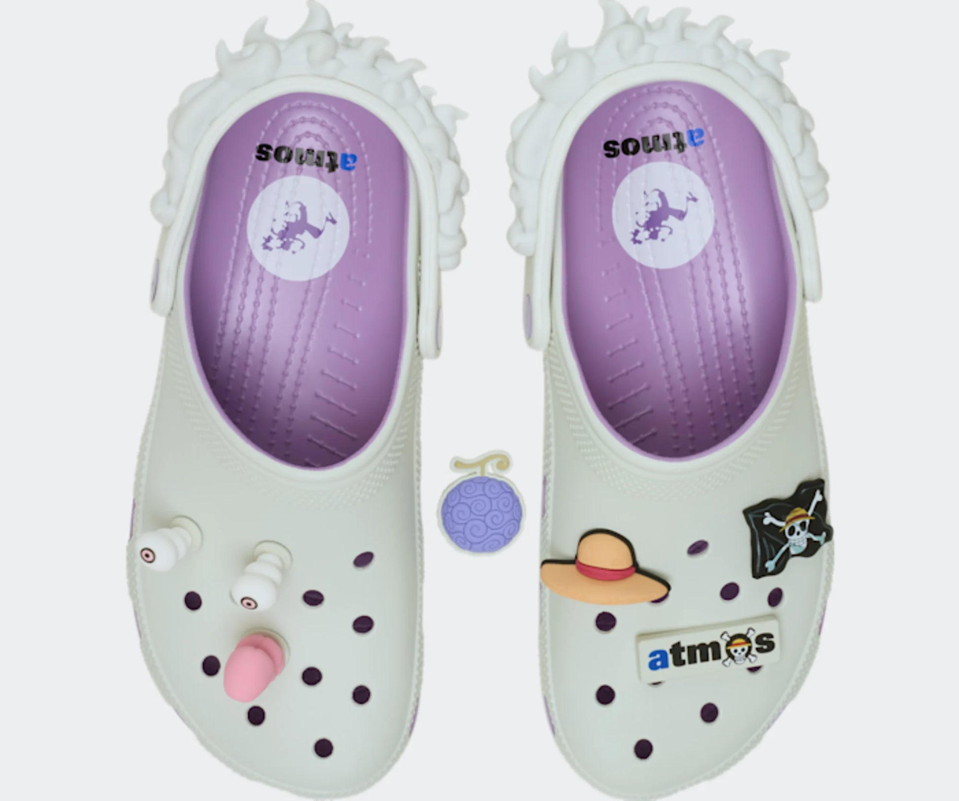 Crocs Classic Clog ONE PIECE x atmos Luffy Gear 5
