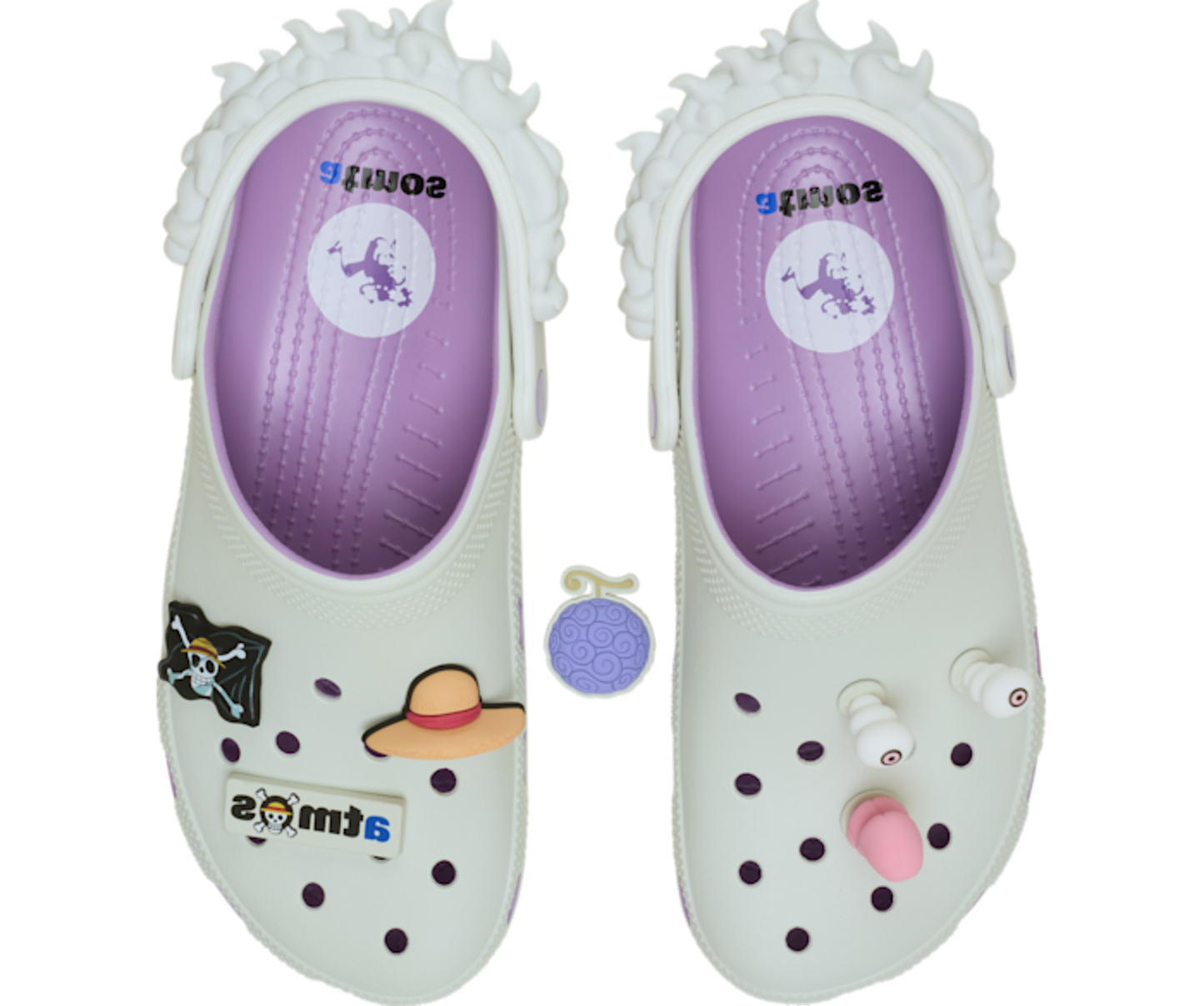 Crocs Classic Clog ONE PIECE x atmos Luffy Gear 5