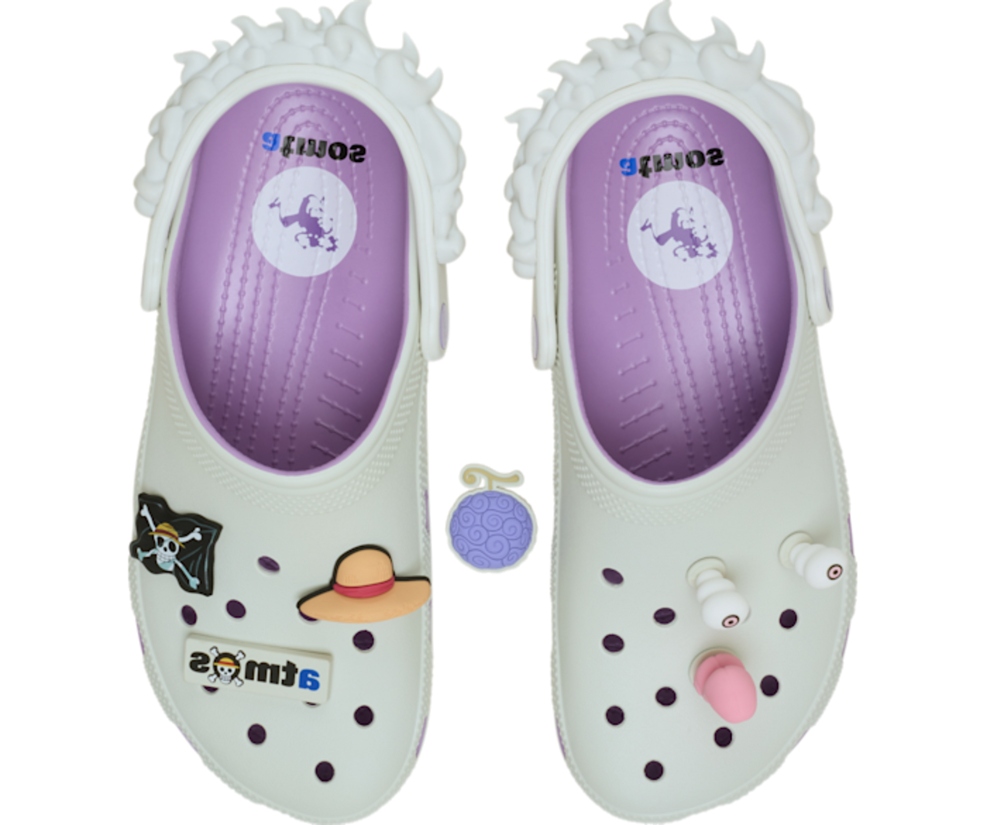 Crocs Classic Clog ONE PIECE x atmos Luffy Gear 5