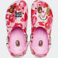 Crocs Classic Clog A Bathing Ape ABC Camo Pink