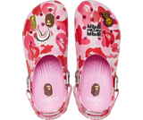 Crocs Classic Clog A Bathing Ape ABC Camo Pink