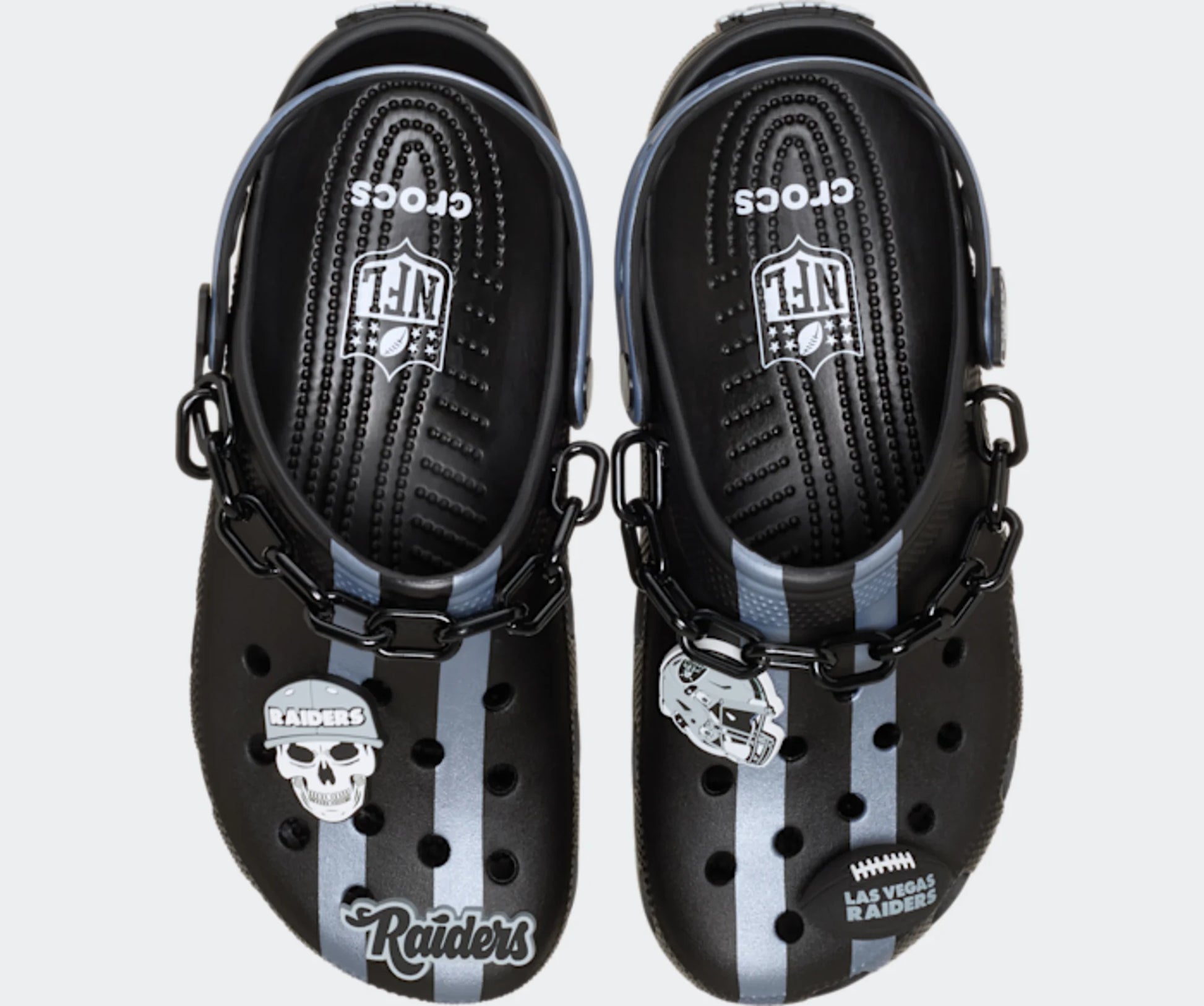 Crocs Classic Clog NFL Las Vegas Raiders