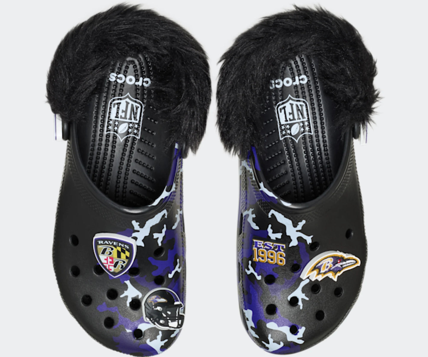 Crocs Classic Clog NFL Baltimore Ravens