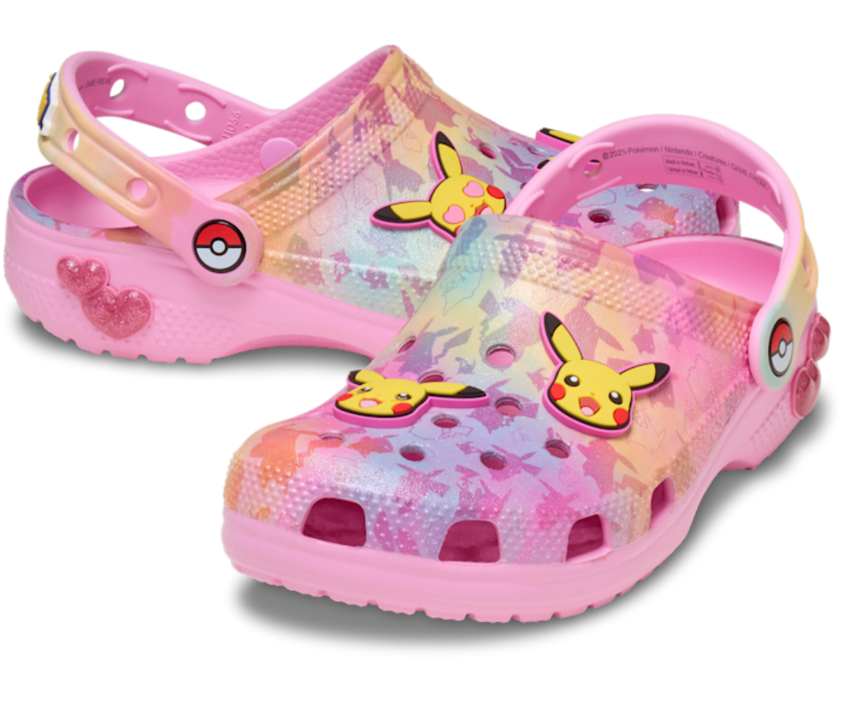 Crocs Classic Clog Pokémon Pikachu Pink (Kids)