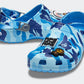 Crocs Classic Clog A Bathing Ape ABC Camo Blue