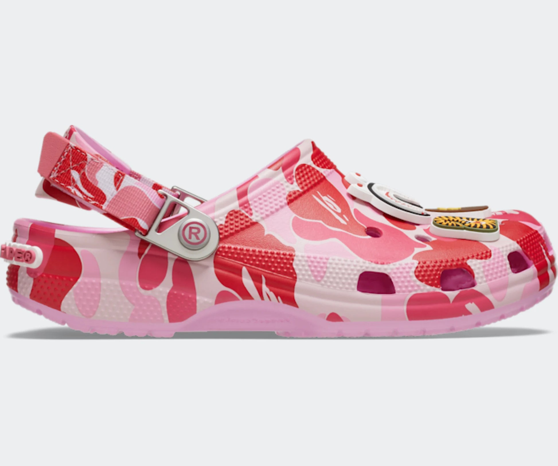Crocs Classic Clog A Bathing Ape ABC Camo Pink