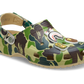 Crocs Classic Clog A Bathing Ape ABC Camo Green
