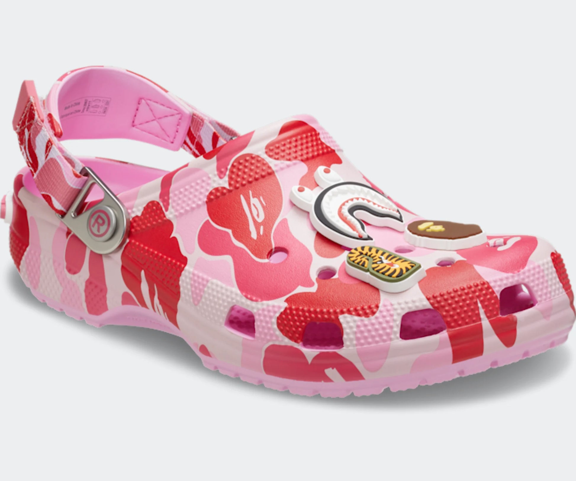 Crocs Classic Clog A Bathing Ape ABC Camo Pink