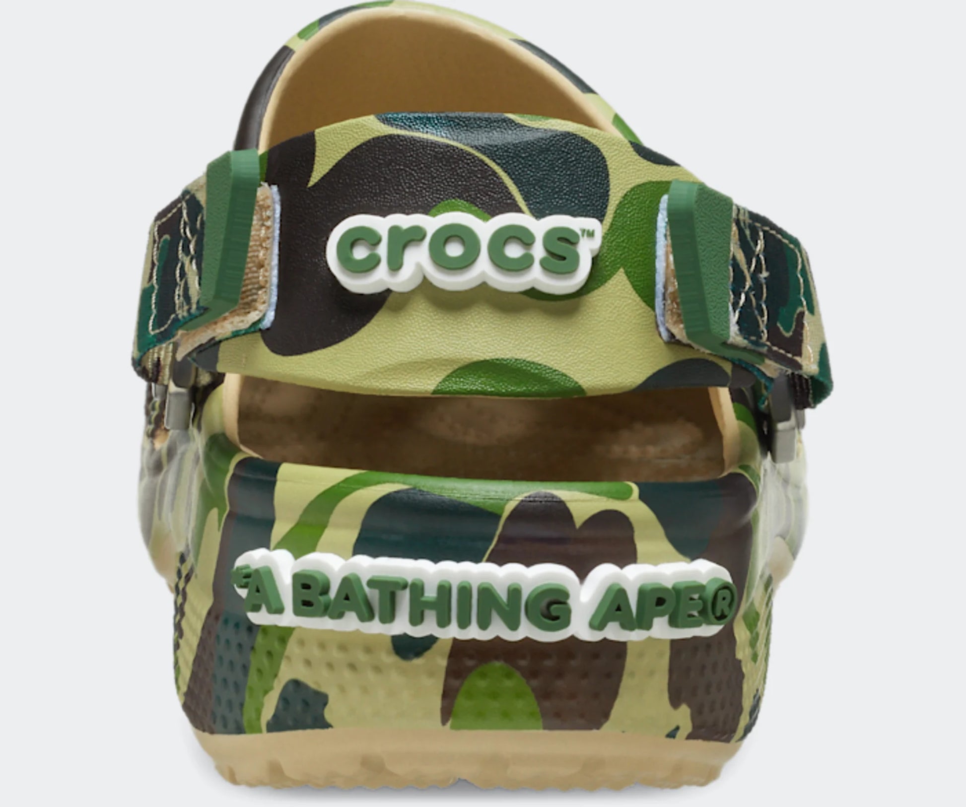 Crocs Classic Clog A Bathing Ape ABC Camo Green