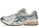 ASICS Gel-Kayano 14 Birch Pure Silver Teal Gold