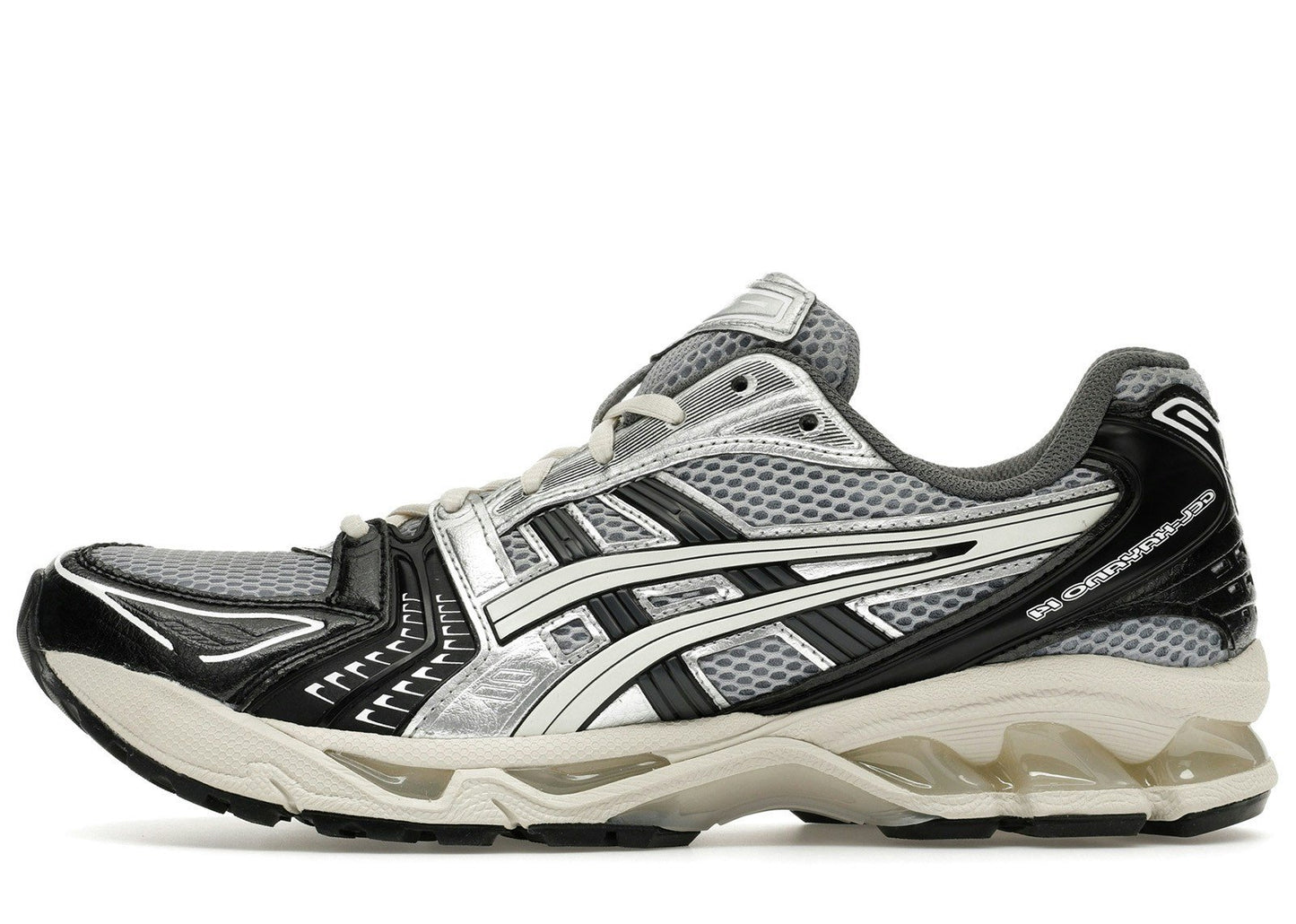 ASICS Gel-Kayano 14 Black Glacier Grey Silver
