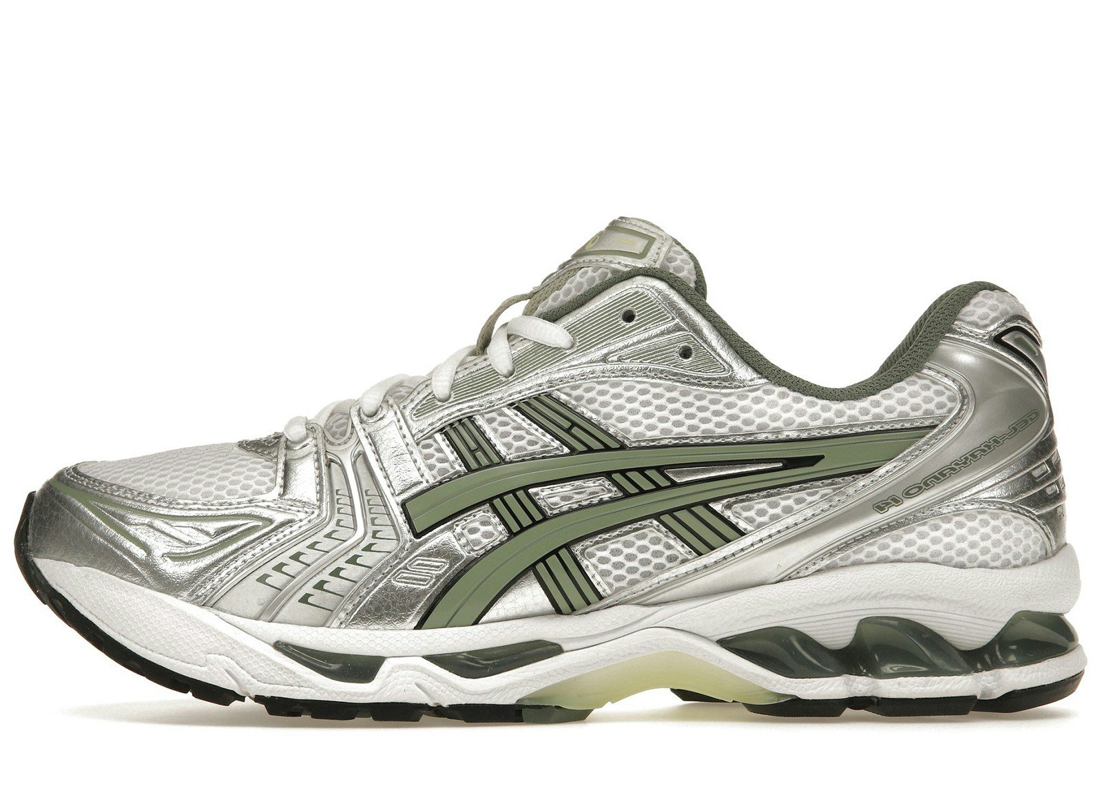 ASICS Gel-Kayano 14 White Pure Silver Slate Grey Sage