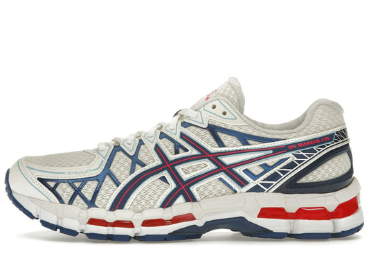 ASICS Gel-Kayano 20 Cream Blue Red