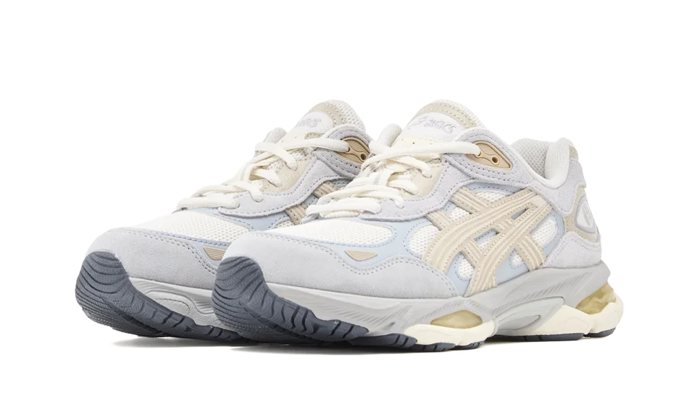 ASICS Gel-NYC 2.0 Cream Concrete — vue de face