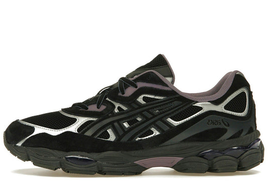 ASICS Gel-NYC Black Purple Graphite Grey