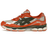 ASICS Gel-NYC Oatmeal Forest Green Orange