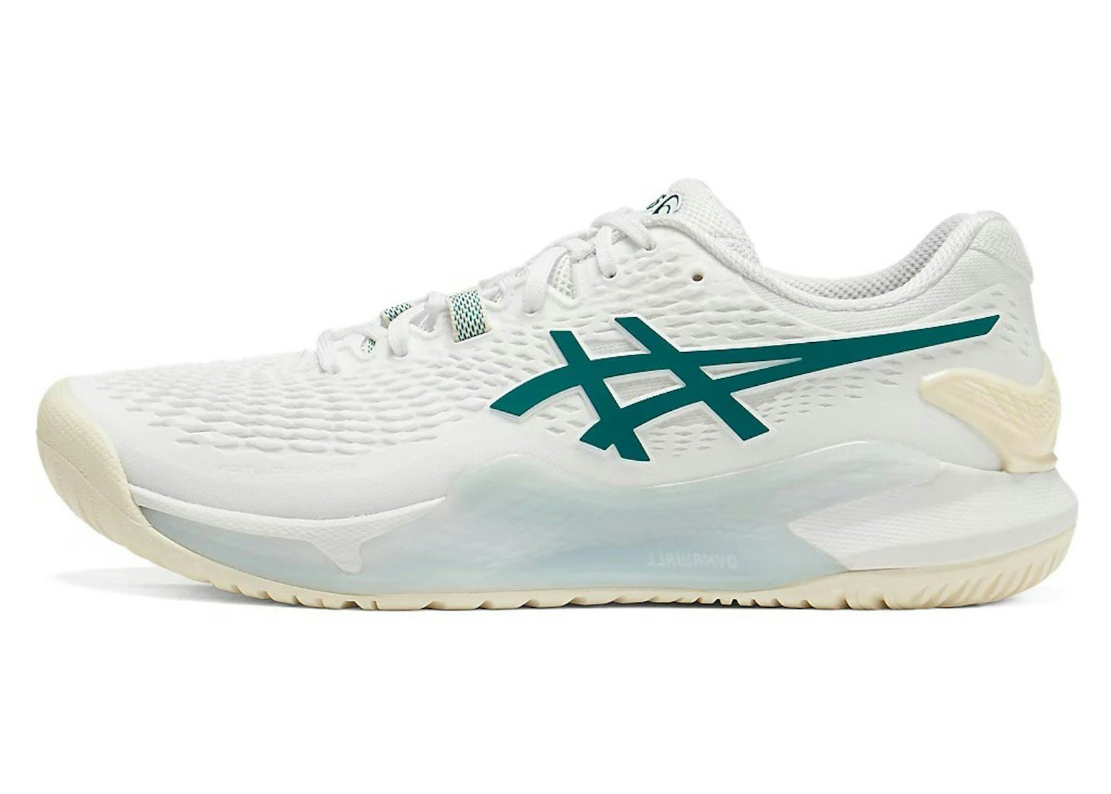 ASICS Gel-Resolution 9 White Pitch Green