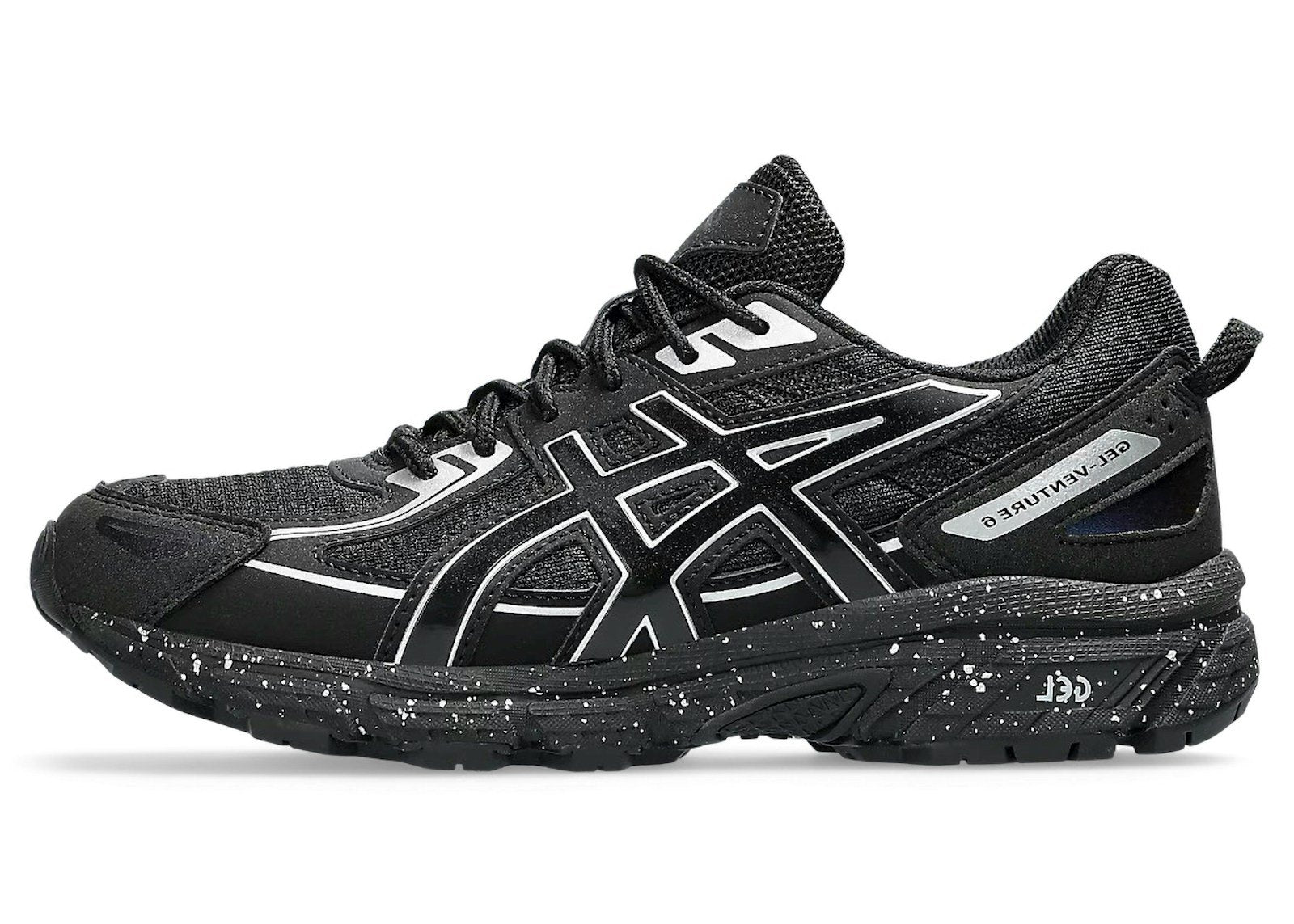 ASICS Gel-Venture 6 Black Pure Silver (GS)