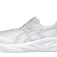 ASICS Novablast 5 White Piedmont Grey