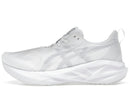 ASICS Novablast 5 White Piedmont Grey
