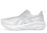 ASICS Novablast 5 White Piedmont Grey