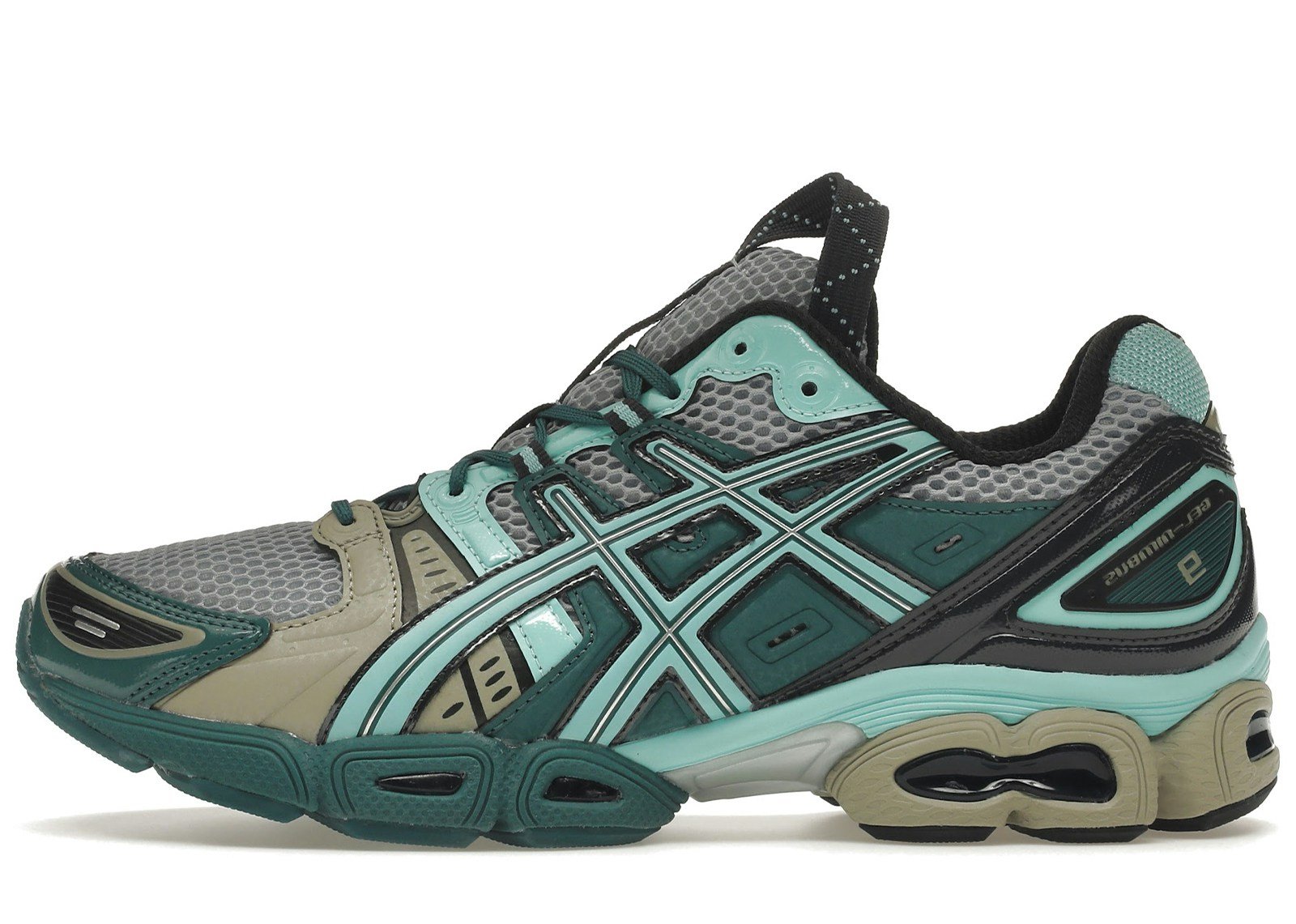 ASICS UB3-S Gel-Nimbus 9 Kiko Kostadinov Piedmont Grey Aruba Blue