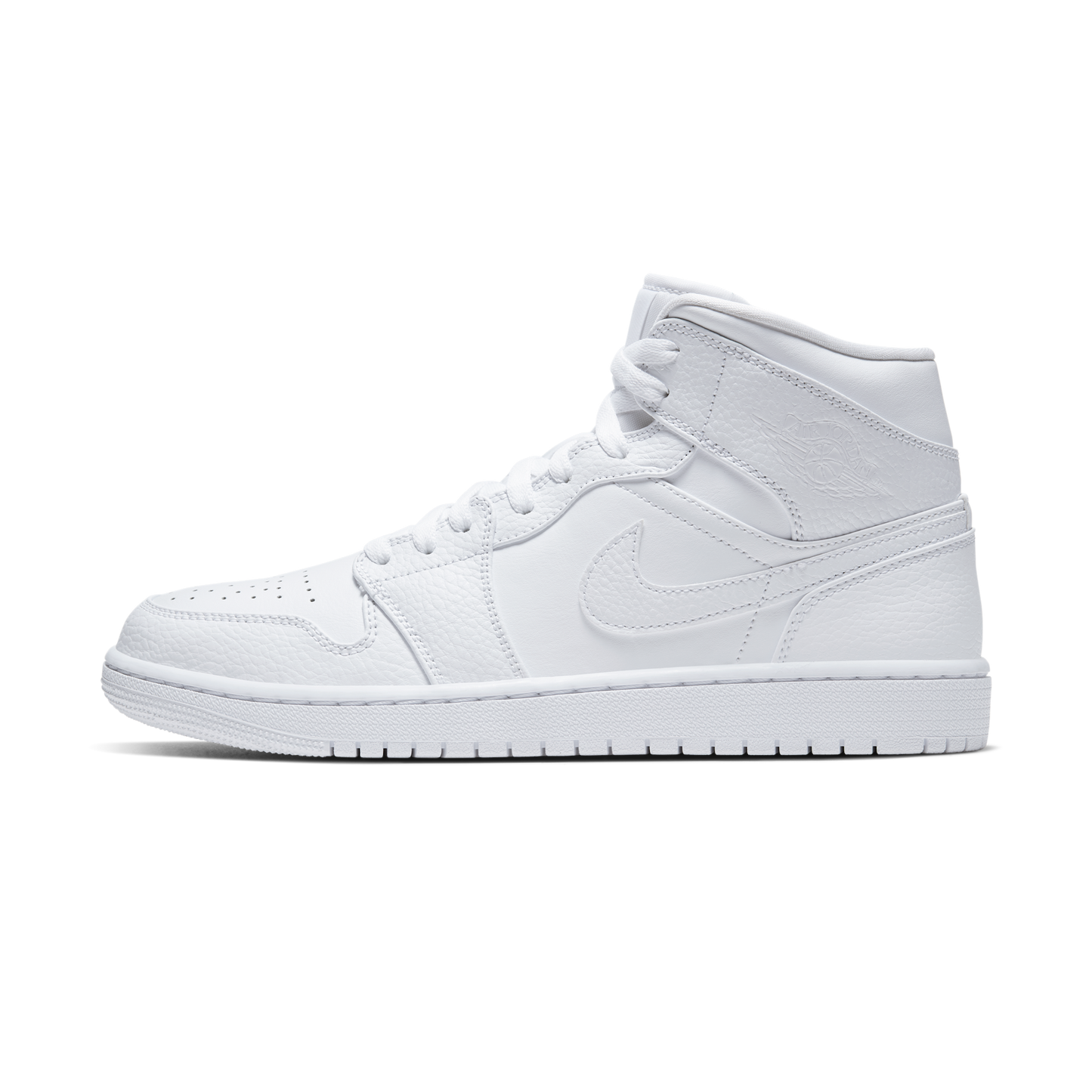 Jordan 1 Mid Triple White 2.0 (2020)