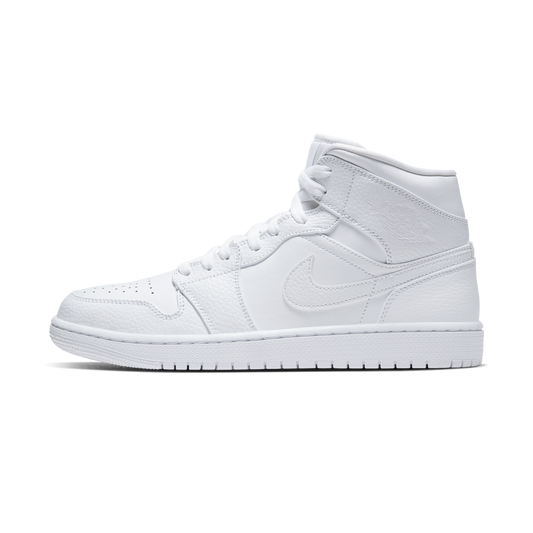 Jordan 1 Mid Triple White 2.0 (2020)
