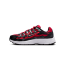 Nike P-6000 University Red Metallic Silver Dark Smoke Grey Black (GS)