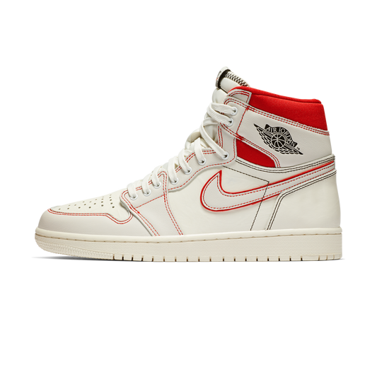 Jordan 1 Retro High Phantom Gym Red