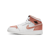 Jordan 1 Mid White Rose Gold (GS)