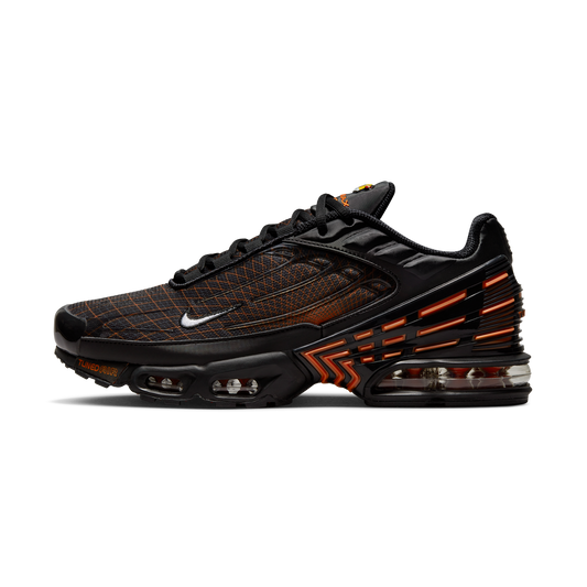 Nike Air Max Plus 3 Black Orange Spirograph