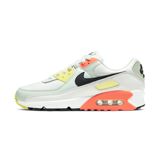 Nike Air Max 90 White Barely Green Bright Mango (Women's)