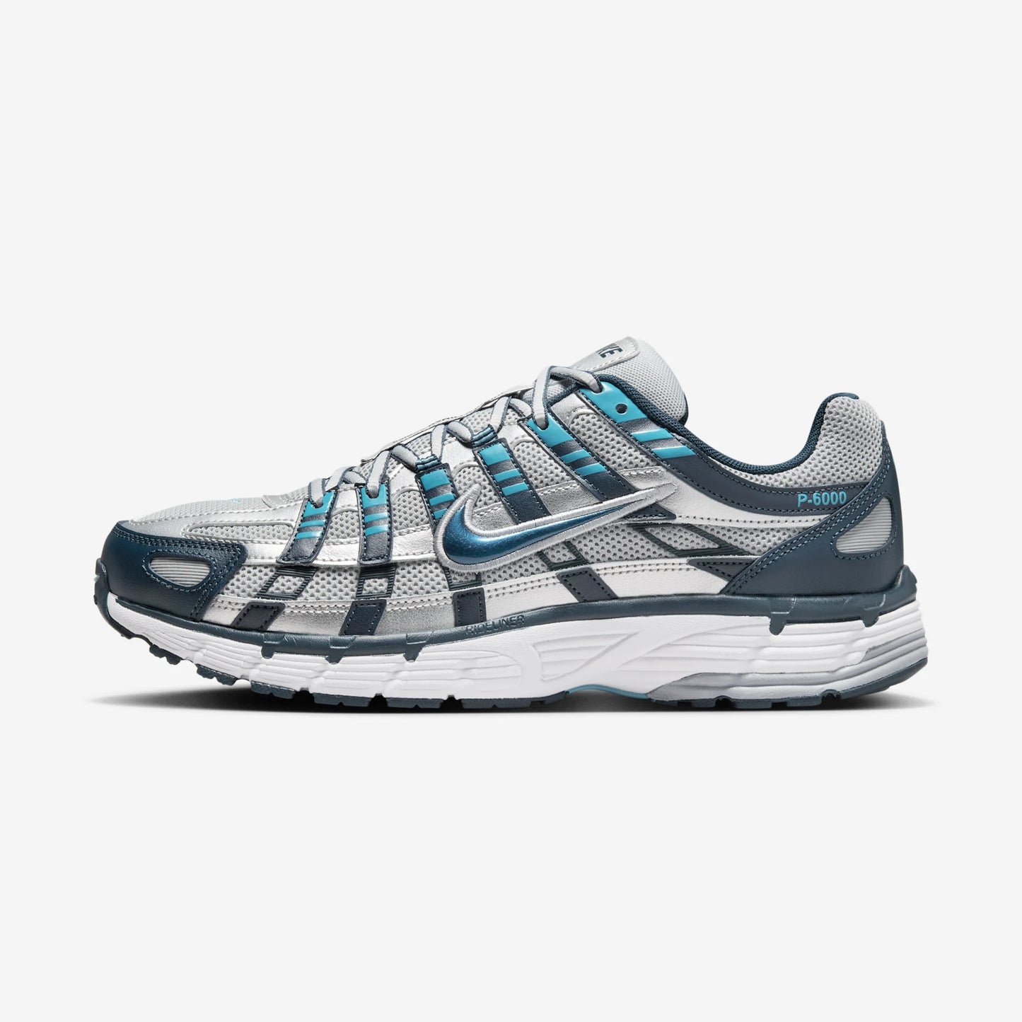 Nike P-6000 Armory Navy Flat Silver