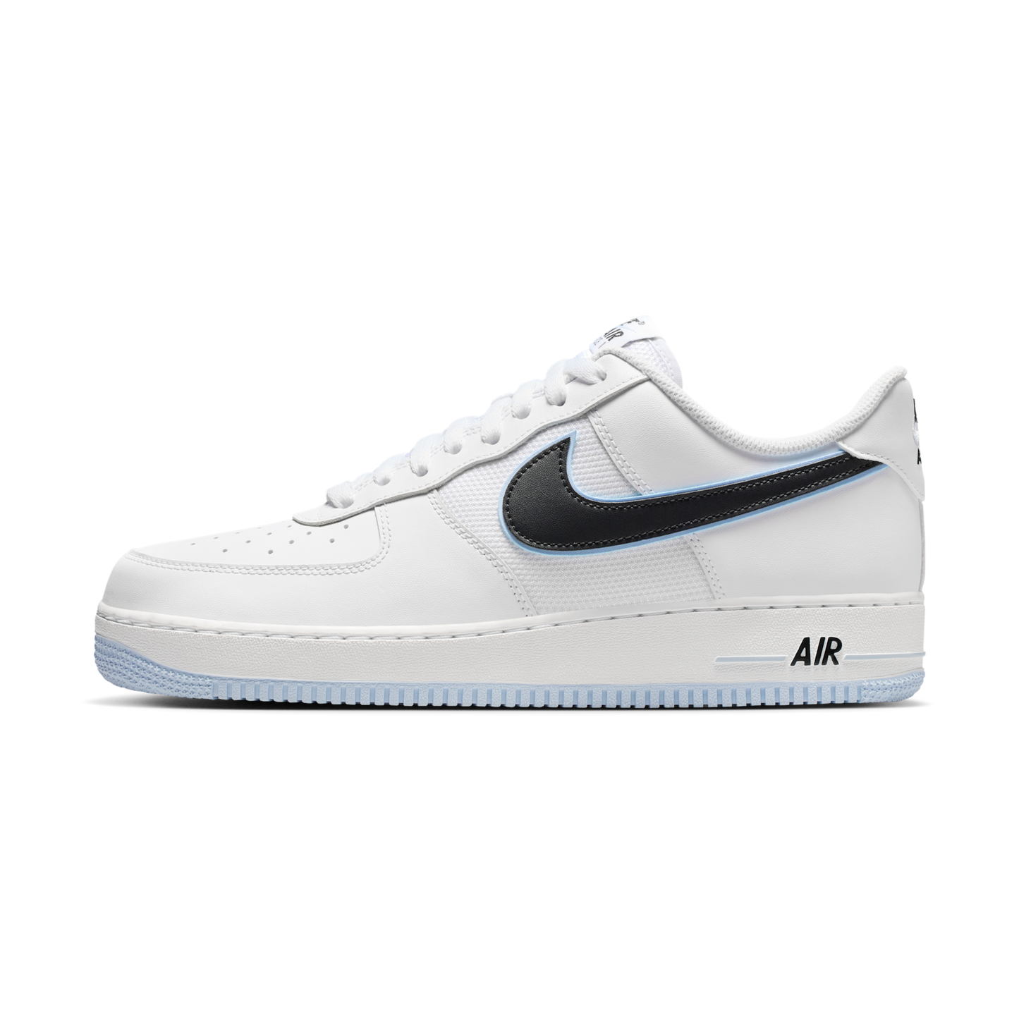Nike Air Force 1 Low '07 White Black Hydrogen Blue