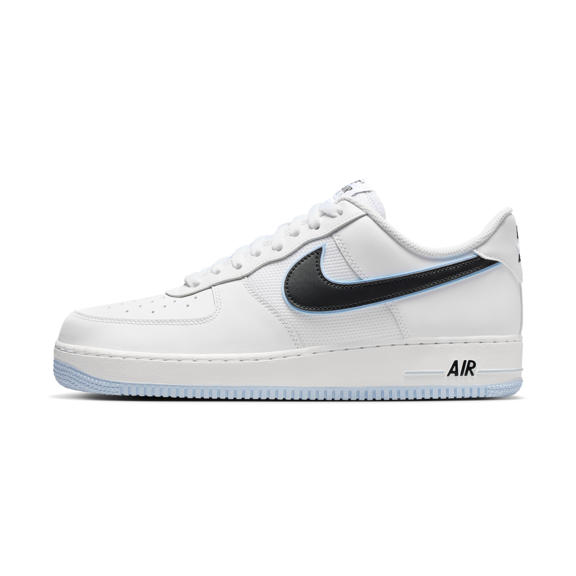 Nike Air Force 1 Low '07 White Black Hydrogen Blue