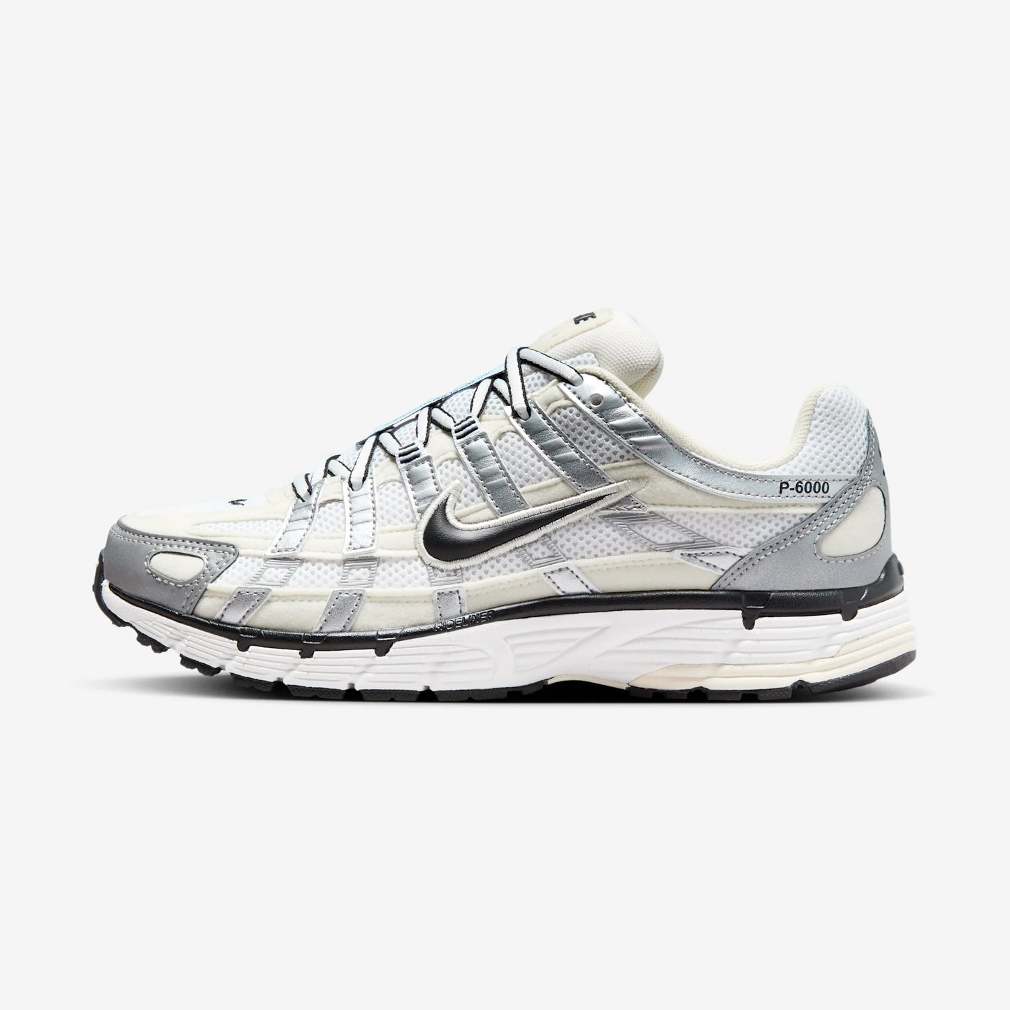 Nike P-6000 Coconut Milk Metallic Silver (Women's)