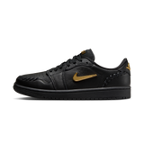 Jordan 1 Low Method of Make Black Metallic Gold (Women's)