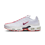 Nike Air Max Plus White University Red