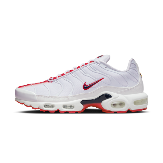 Nike Air Max Plus White University Red