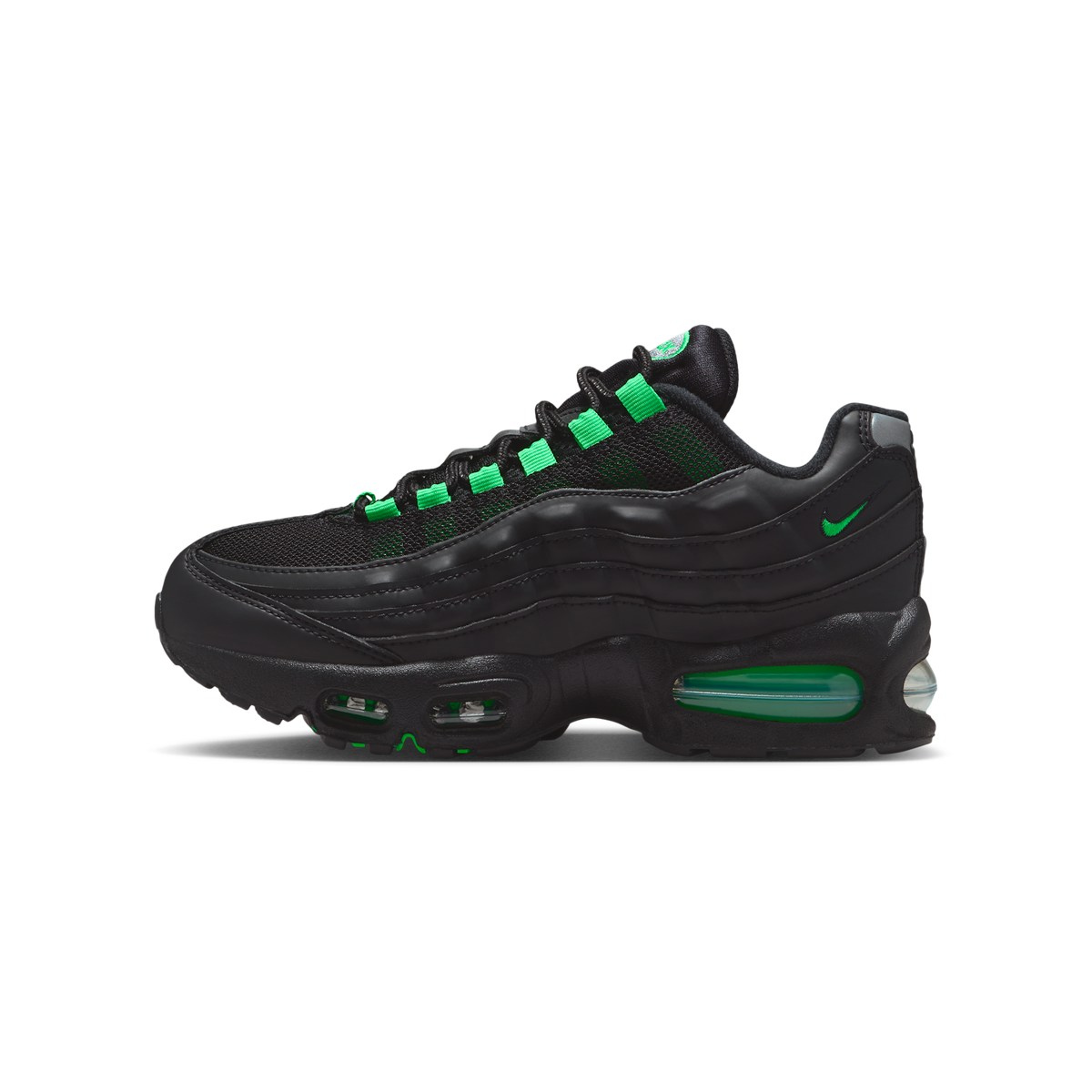 Nike Air Max 95 Black Green Shock (GS)
