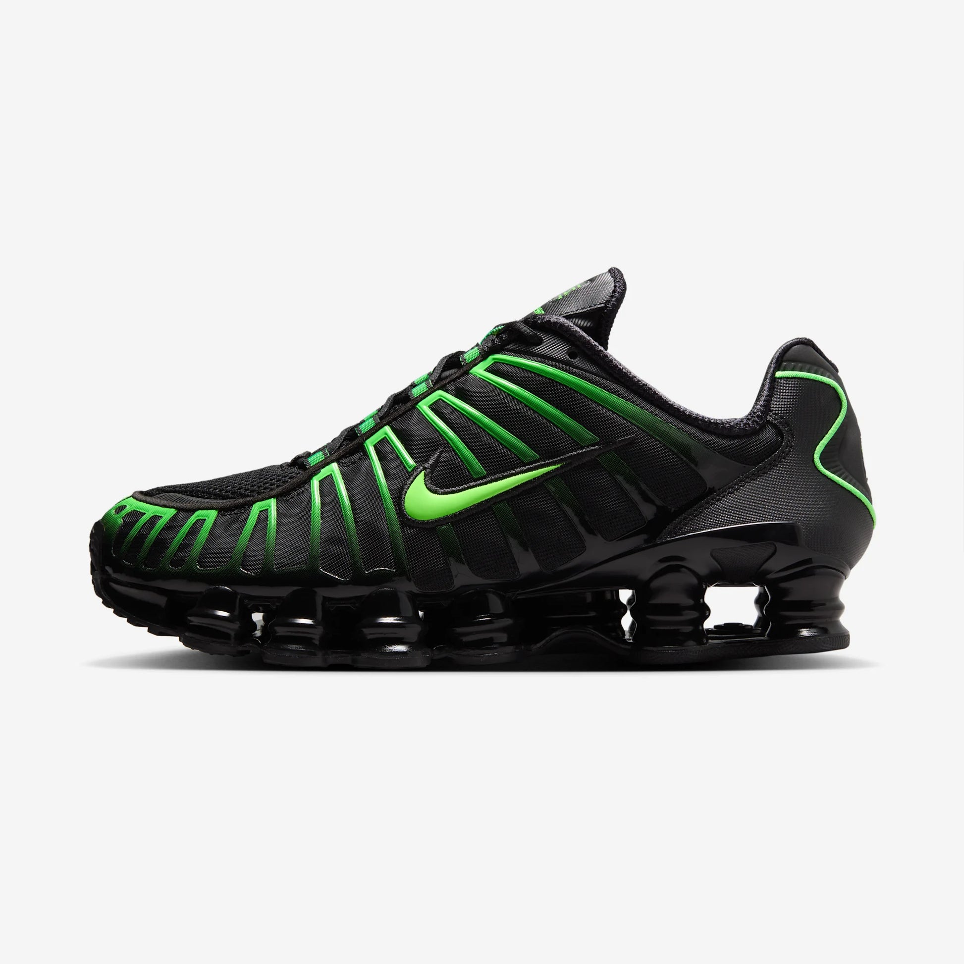Nike Shox TL Black Green Strike